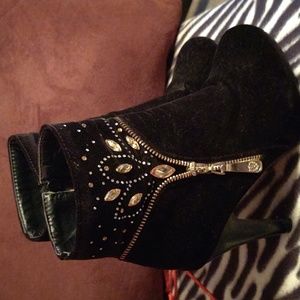 Rhinestone boots